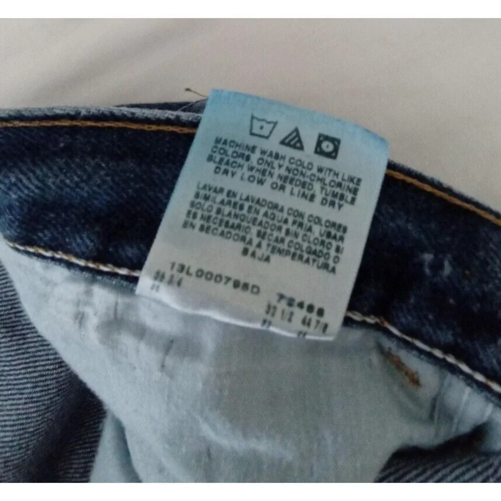 EUC Rustler Jean Men Size 34W 32L Blue Denim Reg‎ Fit Straight Leg Ranch Work